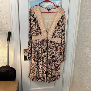Torrid floral dress (new without tags)